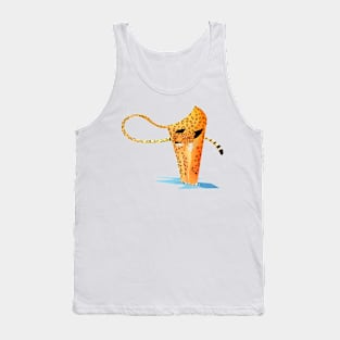 Polygonal Jaguar Tank Top